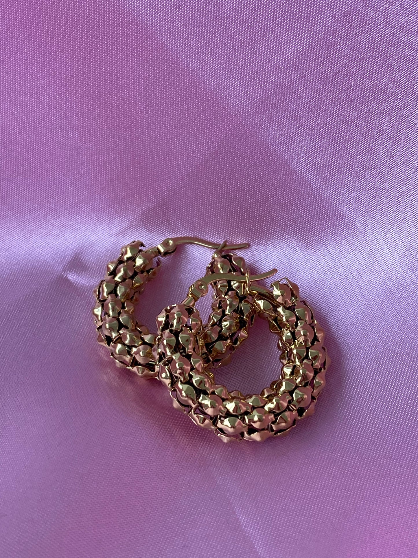 Claire hoop earrings