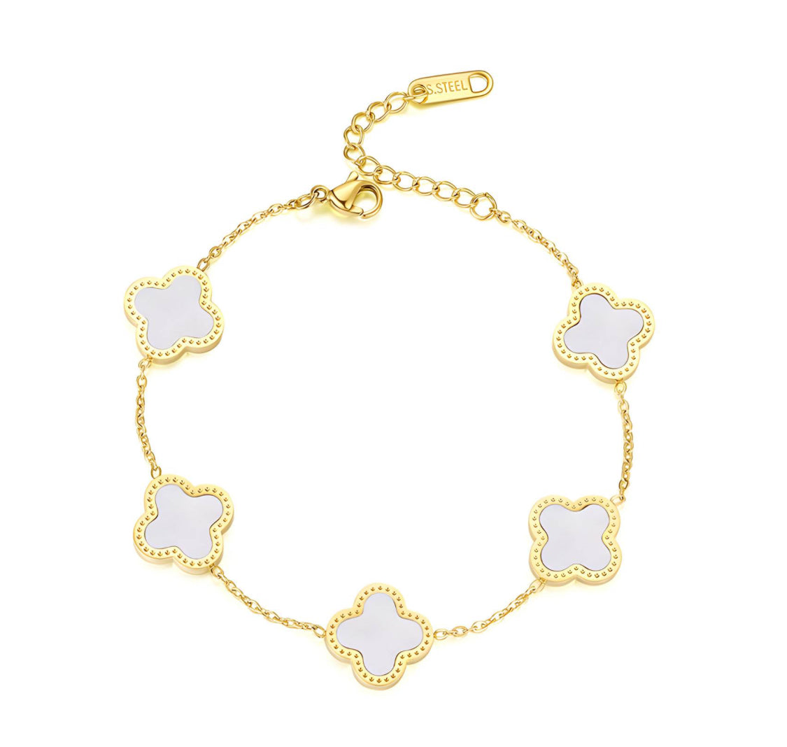 Pearl Clover bracelet