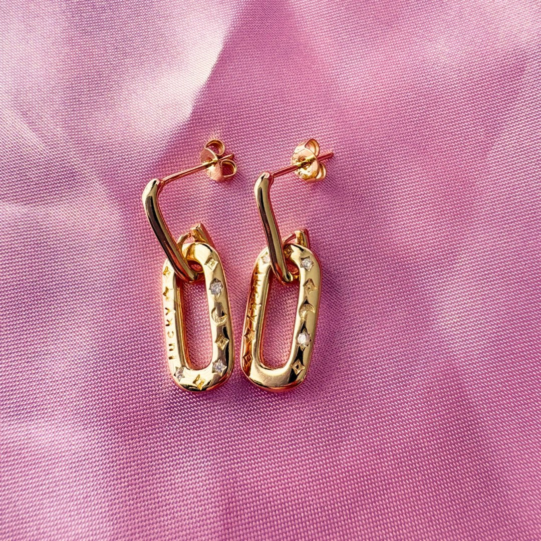 Lucky star earrings s925