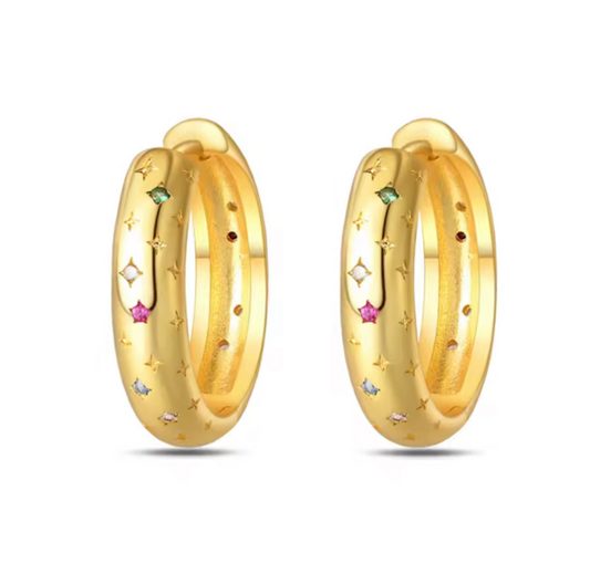 Multiple Stars earrings S925