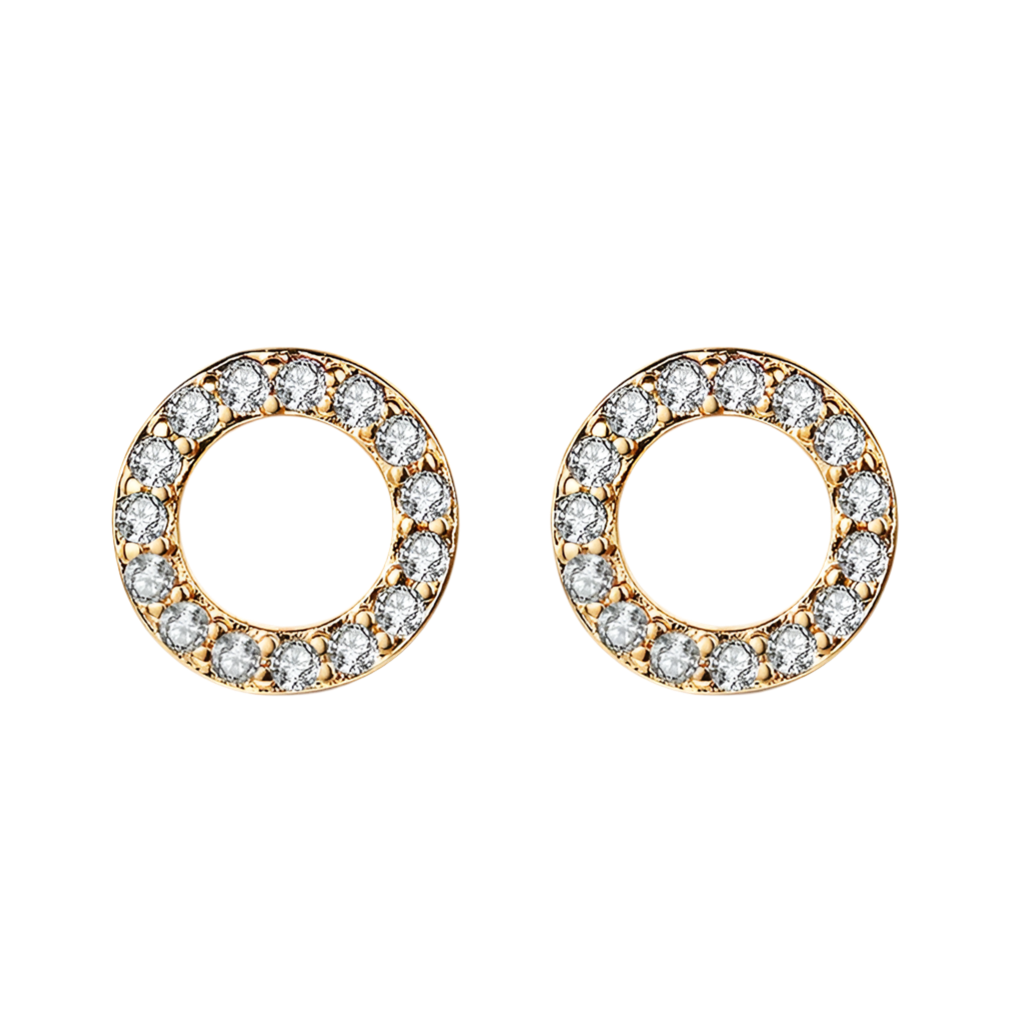 Earrings Donuts flat back