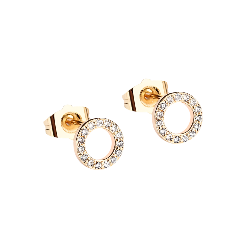 Earrings Donuts flat back