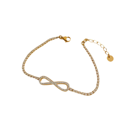 Infinity bracelet gold