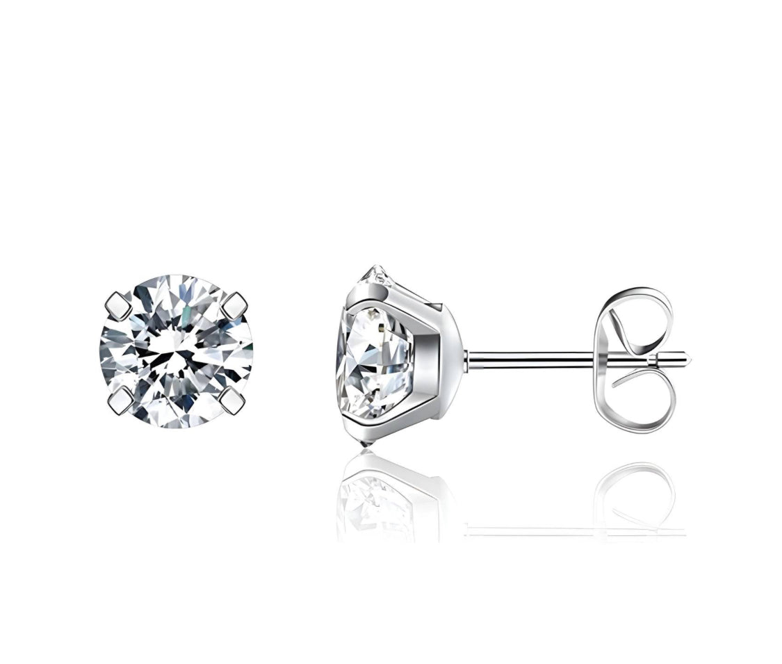 Classic earrings silver