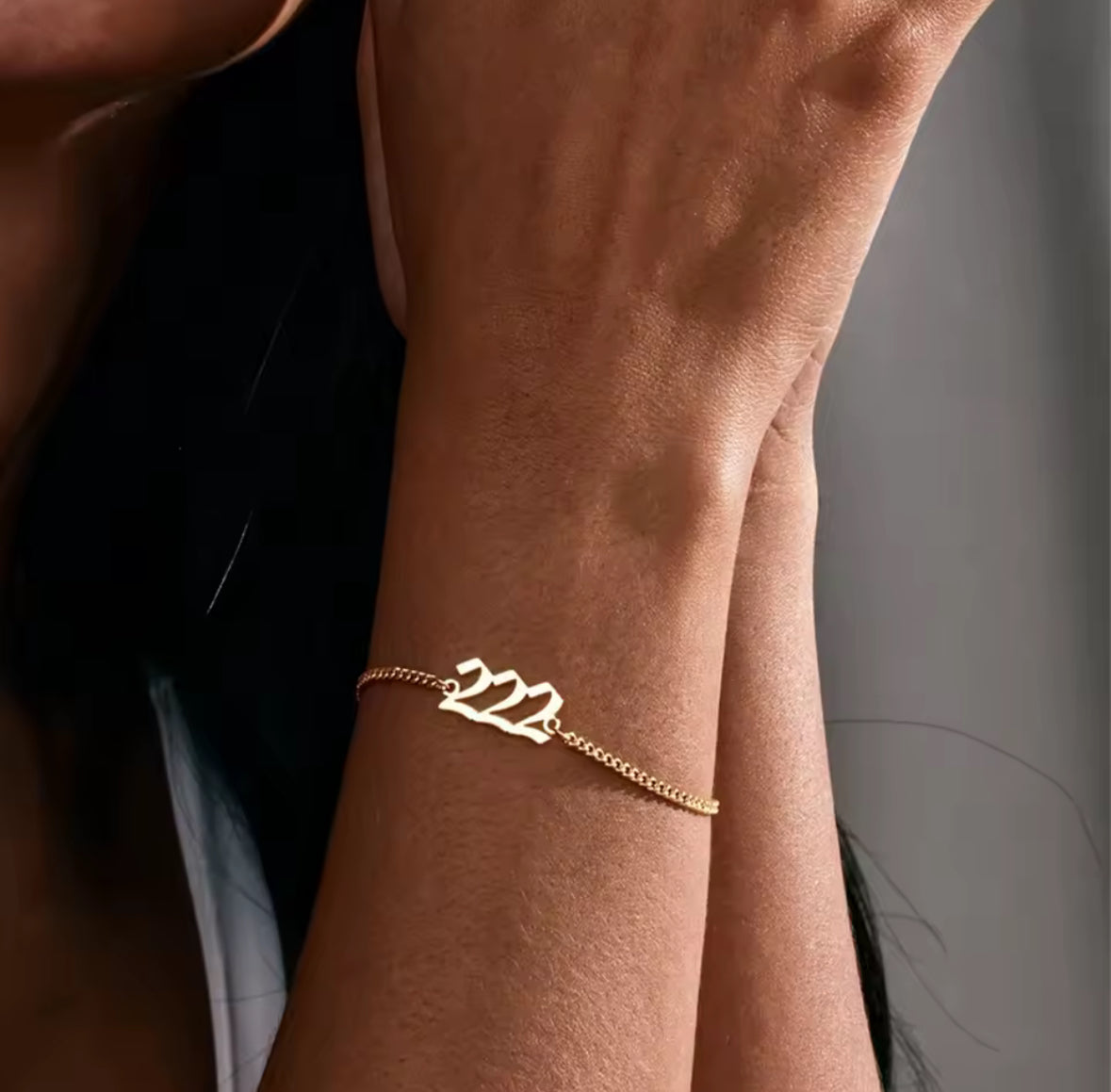 Angel number personalised bracelet 11:11