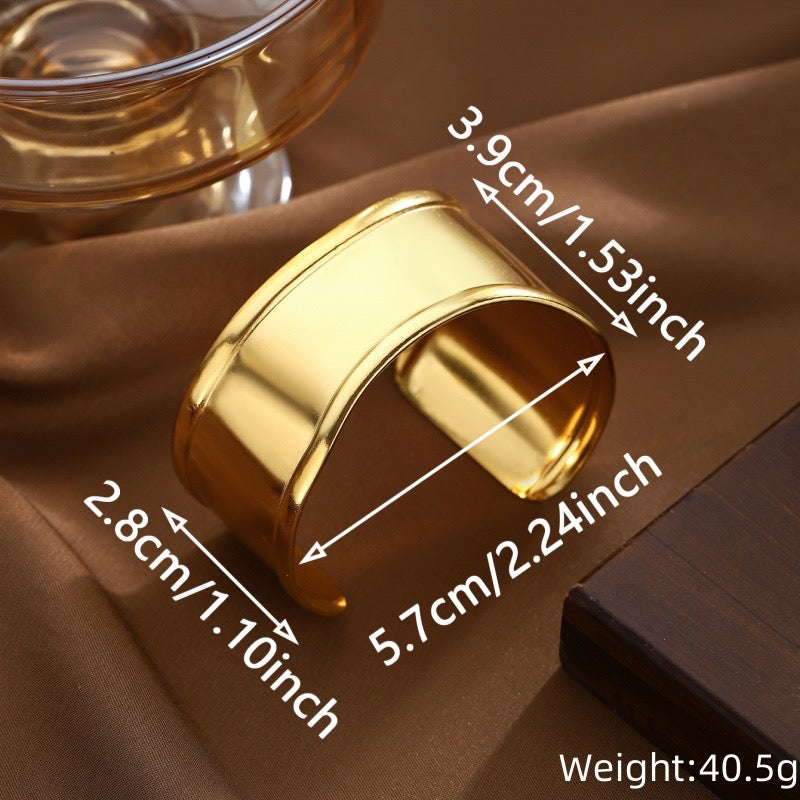 Naina thick bangle 18k gold