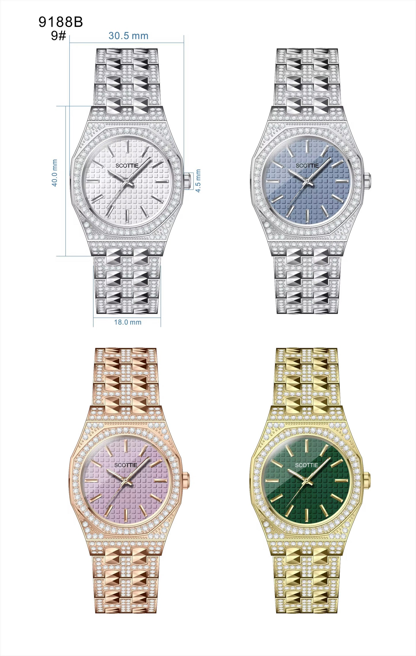 Iced Natasha watch